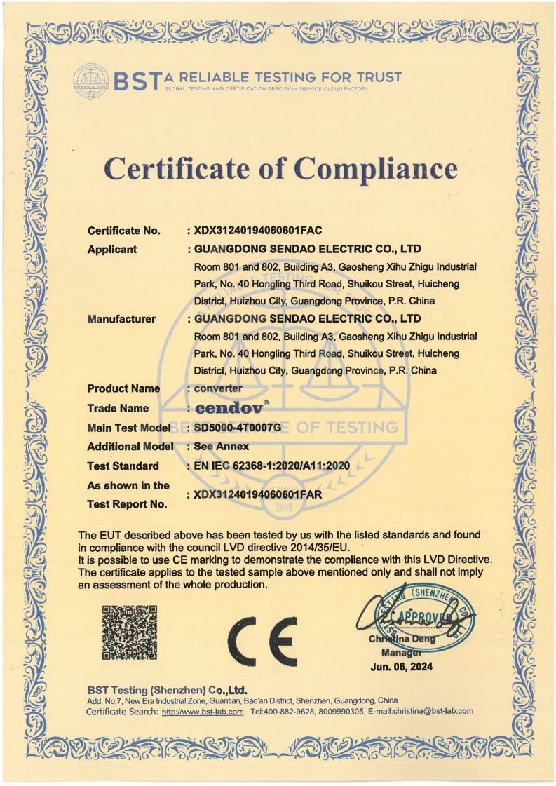 变频器 LVD cemark